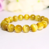 Brown gold tiger eye feng shui bracelet - Metal feng shui bracelet -