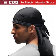 Dreaming Pirate Hat Durag Men Women Headwrap Silky Cap durag headscarf