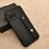 Carristo Iphone 13 Pro Max Simple Back Silicone Case with I-Ring Ring Soft TPU Cover Casing Phone Mo