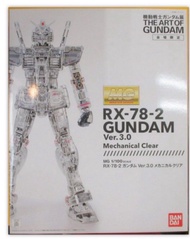 《光影選物》日本 Bandai35週年 EXPO 展場限定 機械透明版 MG RX-78 3.0 裝甲 透明版