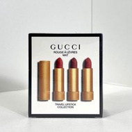 Gucci/古馳傾色啞光金管口紅脣膏3.5g 金管口紅三件套裝 內含：208#，308#，505#