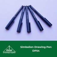 Simbalion Drawing Pen DP54 / Drawing Pen 0.1 - 0.8 Black Unit