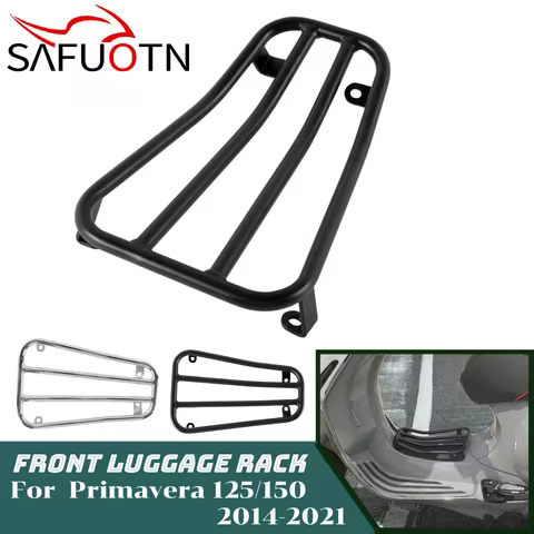 2016 Sprint150 Luggage Carrier Front Cargo Rack Stand Holder for Vespa Sprint Primavera 125 150 2014