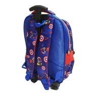 Sequins USAP AVENGERS F3C1 Elementary School Trolley School Bag Latest Quality Character Pay On The 