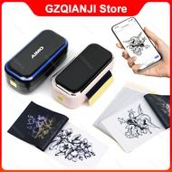 AIMO Mini Tattoo Printer Tattoo Stencil Maker Prints Shaded Images Wireless Bluetooth Android iOS