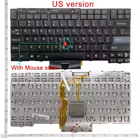 High-quality US NEW Laptop Keyboard For LENOVO Thinkpad X220 X220I X220T T410I T510I W520 T420S T520