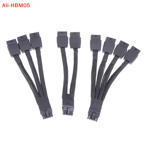 (HB05)V100 H100 A100 Graphics Card Cable Power Cord Adapter Cable 8Pin To 16Pin For RTX4070_RTX4070T