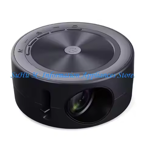 YT200 Mobile Video Mini LED Projector Media Player Cinemas Corded Same Screen