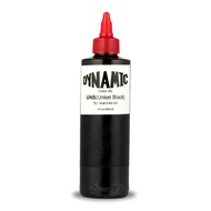 Dynamic Union Black Tattoo Ink (UNB) 8oz - Premium Quality Tattoo Ink