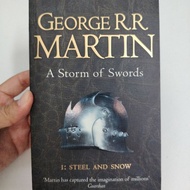 [BB] [Clearance Sale] A Storm of Swords: Steel and Snow (A Song of Ice & Fire #3-1) by George R.R. M