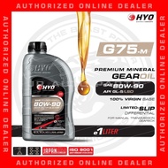 HYO G75-M SAE 80W-90 LIMITED-SLIP DIFFERENTIAL [PREMIUM MINERAL GEAR OIL]