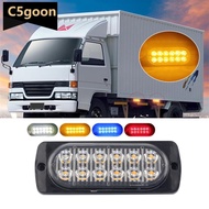 C5GOON 1PC 12LED Signal Light Strip Car Turn Signal Warning Light Emergency Lamp Traffic Light Bar f