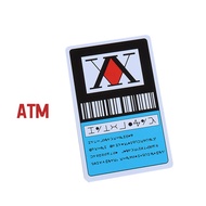 จัดส่งรวดเร็ว การ์ดใบอนุญาต hunter x hunter card การ์ดเกมลายการ์ตูนอนิเมะ PVC สําหรับเก็บสะสม MRT AT