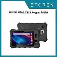 UNIWA UTAB X819 Rugged Tablet 8.0 inch LTE 64GB Black (4GB RAM)
