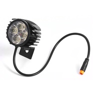 1/2PC Đèn Pha LED Đèn Trước Cho Kukirin G2 Pro KUGOO KIRIN G2 MAX Xe Điện Tay Cầm Đèn Một Phần 12V