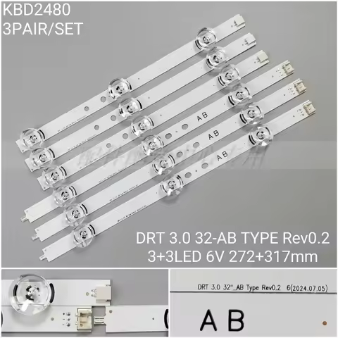 LED Backlight Lamp strip 8 leds For LG 42LY320C LC420DUE INNOTEK DRT 3.0 42 inch TV 42LY540H 42LF652