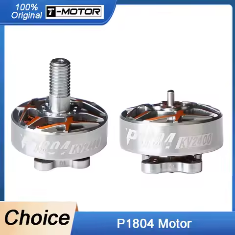 T-MOTOR P1804 KV3400 4S 2400KV 6S Brushless Motor 1.5mm 5mm Shaft for FPV Freestyle 3-4inch Toothpic
