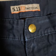 5.11 TACTICAL Cargo Pants Dark Blue Second Hand Good Condition