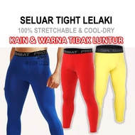 ROOFLESS Seluar Tight Lelaki Bola Tight Pant Man Pro Combat Tight Legging Men Seluar Sukan Lelaki Se