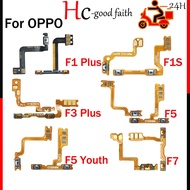 New For OPPO F1 F1s F3 Plus F5 Youth F7 Flex Cable Volume Power On/off Button Switch Flex Ribbon Cab