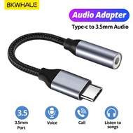 BKWHALE USB Type C To 3.5mm Aux Type-C Audio Adapter Cable (DAC)