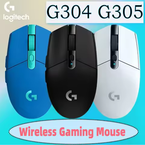 Authentic Logitech G304/G305 - LIGHTSPEED Wireless, Ultra - Precise HERO Sensor (200 - 12000 DPI), 1