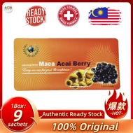 ACM Maca Acai Berry ACM玛卡黑莓国宝精华（1 Box, 9 Sac, 2 Gram）
