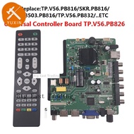 TP.V56.PB826 LCD TV 3in1 Driver Board Universal LED Screen Controller Board TV Motherboard Dual HDMI