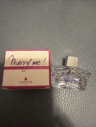 全新Lanvin Marry Me perfum 4.5ml 香水試用
