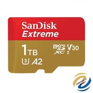 SanDisk - Extreme MicroSD 1TB UHS-I 160MB/R 90MB/W 記憶卡 SDSQXA1-1T00-GN6MN