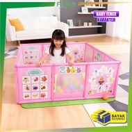 FH-M17 Baby Play Fence A999-22 Character Children's Toy Fence / Baby Fence