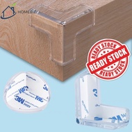 Pelindung Penjuru Meja Silikon Lutsinar Untuk Bayi & Kanak-Kanak – Transparent Corner Edge Guard Bab