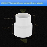 MOMIAN | PVC Pipe Reducer 110mm to 25mm Eccentric 20mm Drain Connector