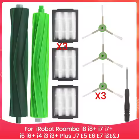 Replacement Parts For Irobot Roomba I8 I8+ I7 I7+ I6 I6+ I4 I3 I3+ Plus J7 E5 E6 E7 I&E&J Series Vac
