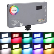 USB 充電 TC-158RGB.W 10W RGB LED 視訊燈 可調式相機視訊補光燈  rteckp USB Rechargeable TC-158RGB.W 10W RGB LED Video Light Adjustable Camera Video Fill Light 裝飾燈 露營燈 補光燈 植物補光燈 閃光燈 氣氛燈 自拍補光燈 rgb補光燈 彩虹燈 投影燈 攝影燈 星空燈 月球燈 氛圍燈 打光燈 atmosphere light