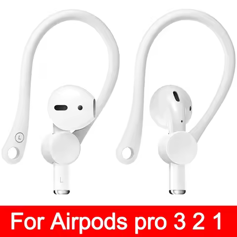 Sports Silicone Ear Hooks for Apple AirPods Pro 1 2 3 Accessories Anti-fall Bluetooth Earphone Earho