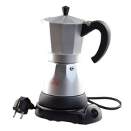 Coffee Pot 6 Cup Electric Espresso Coffee Maker Italian Moka Maker 300Ml Portable Moka Pot with Deta