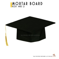 TOPI KONVO MORTAR BOARD TADIKA/ SEKOLAH RENDAH DAN MENENGAH