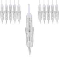 10 PCS M3 Needle Cartridge with Safety Membrane - Compatible with Intelli, Lady, Meraki & Arrow Perm