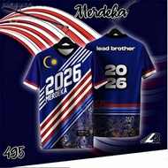 (X Yao）2026 New Malaysia 69th Independence Day Jersey, 3D Printed Merdeka 69 T-Shirt, Malaysia Flag 
