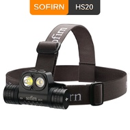 Sofirn 2300 High Lumen Hybrid LED Headlight HS20 USB-C Rechargeable Headlight IPX8 Water Resistant 1