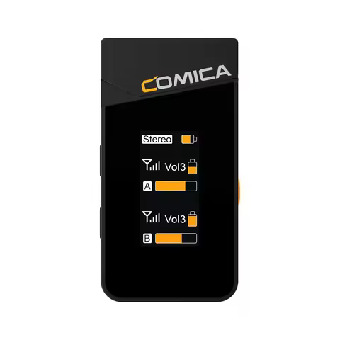 COMICA Vimo C Microphone Receiver For COMICA Vimo C 2.4G Dual-channel Mini Wireless Microphone
