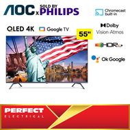 AOC 55 Inch Android Tv Google Tv QLED 4k HDR 55U8030/68T