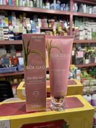Sữa rửa mặt trắng mịn da - ngăn ngừa mụn Sữa Gạo Cosy White 120ml - 8936102413207