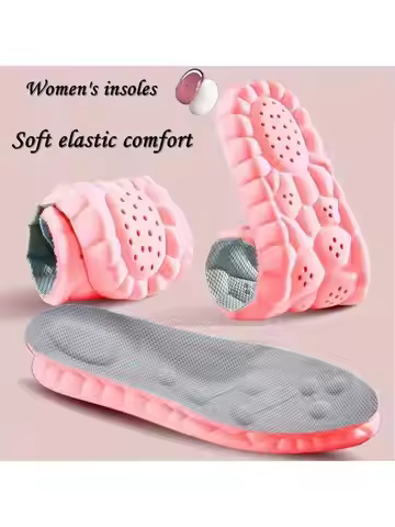 Cloud Ultra-Soft Insoles, Deodorizing, Breathable, Sweat-Absorbing, Shock-Absorbing, for Running, Lo