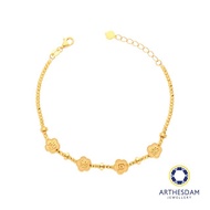 Arthesdam Jewellery 916 Gold Adorable Huo Puo Ke Ai Beaded Bracelet