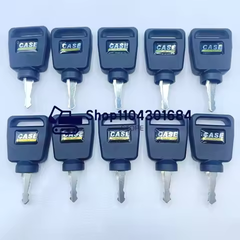 10pcs CASE Ignition KEYS Construction Key for Case New Holland Excavator Tractors