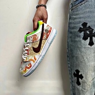 [Top Version] Nike/Nike/Sean Cliver x SB Dunk God of Food Mandarin Duck Casual Sneakers Sneakers
