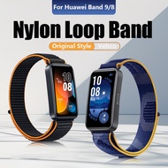 Soft Velcro Nylon Loop for Huawei Band 9 Original Breathable Nylon Strap for Huawei Band 8/7 NFC
