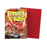 Dragon Shield - Ruby Matte Standard Size Card Sleeves